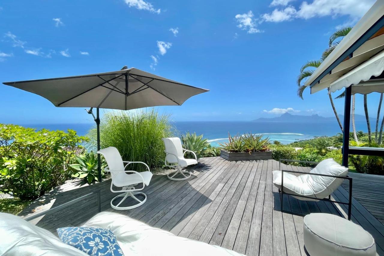 Villa Tiare Amazing View - Private Pool - 4 Bedrooms- Up To 7 Pers Punaauia (Tahiti) Exterior foto