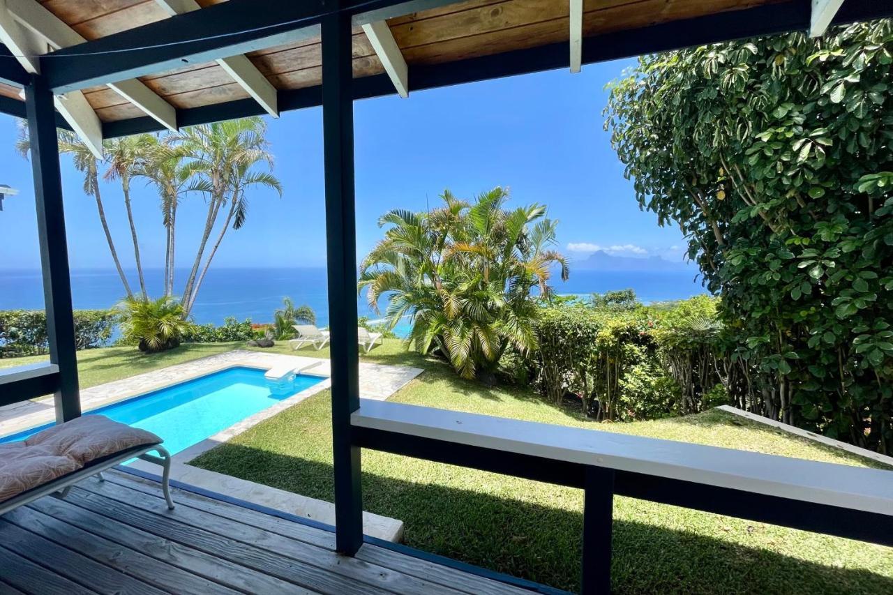 Villa Tiare Amazing View - Private Pool - 4 Bedrooms- Up To 7 Pers Punaauia (Tahiti) Exterior foto
