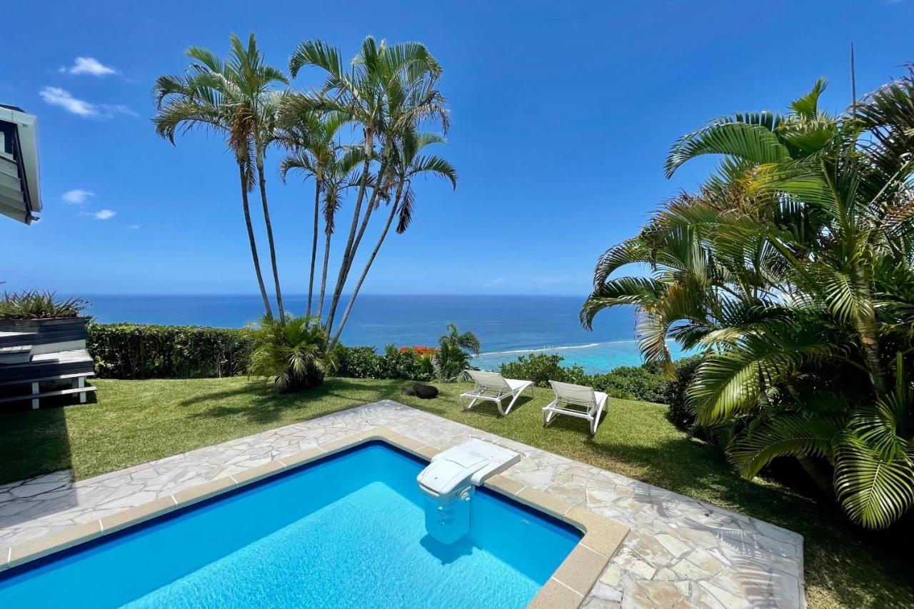 Villa Tiare Amazing View - Private Pool - 4 Bedrooms- Up To 7 Pers Punaauia (Tahiti) Exterior foto